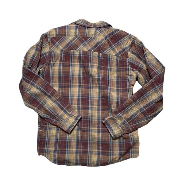 ROYAL ROBBINS Plaid Button Down Shirt Size Medium - Picture 2 of 7